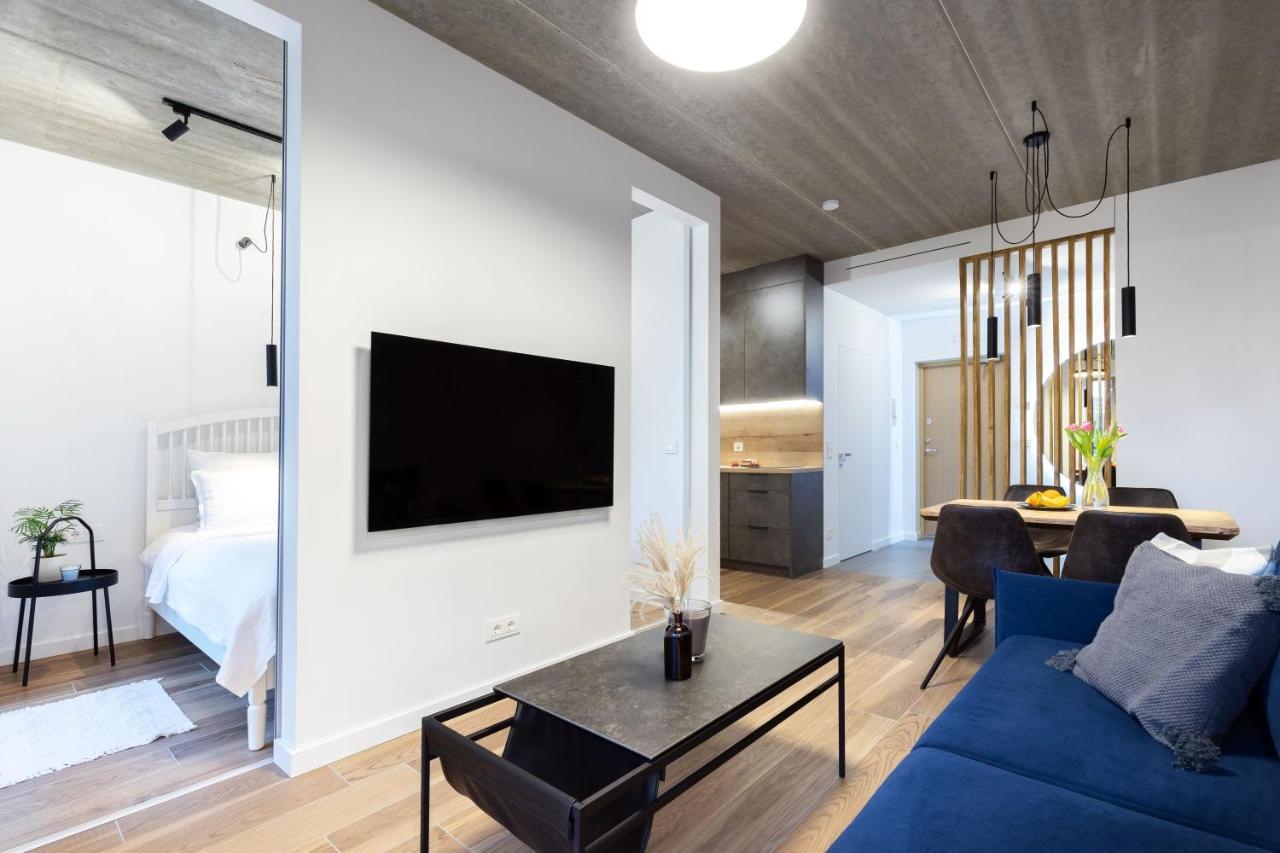 City Center Sanctuary Modern Business-Class Studio With Free Parking In The Heart Of VNO Kültér fotó