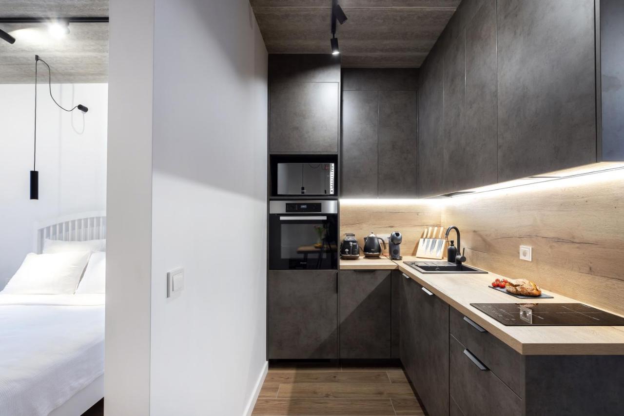 City Center Sanctuary Modern Business-Class Studio With Free Parking In The Heart Of VNO Kültér fotó